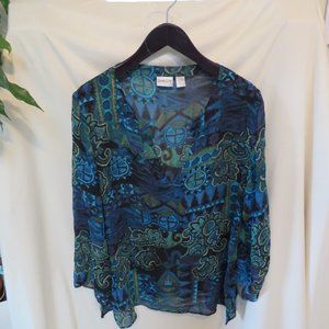 Chico Sheer Silk Top